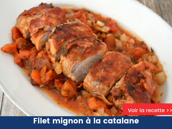 Filet mignon à la catalane